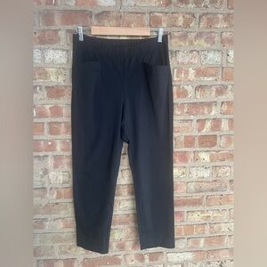 Tyra Elastic Waist Crop Travel Pants🖤